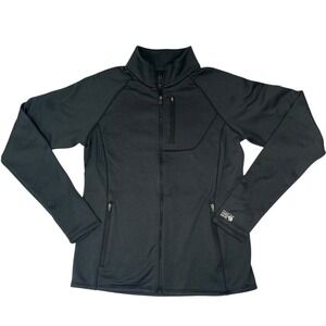 Mountain Hardwear Glacial‎ Trail Full-Zip Jacket Black Womens Sz S Outdoor $130